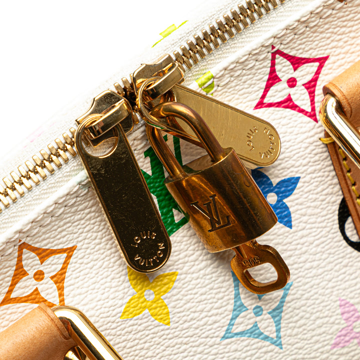 Louis Vuitton Monogram Multicolore Alma PM Blanc – GABY PARIS Authentique