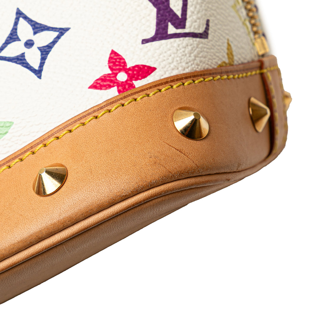 Louis Vuitton Monogram Multicolore Alma PM Blanc – GABY PARIS Authentique
