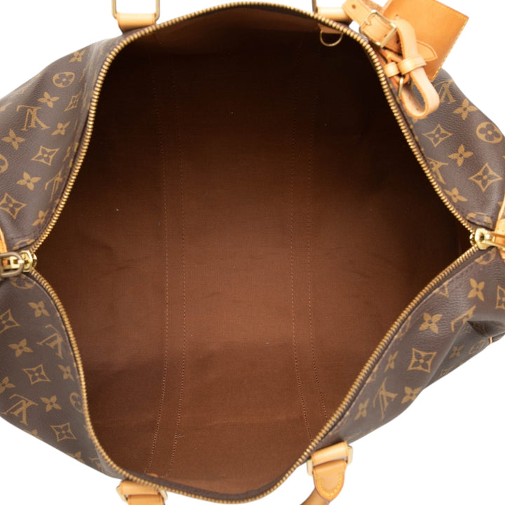 Louis Vuitton Keepall 50 Monogram Marron – vue 4 – GABY PARIS