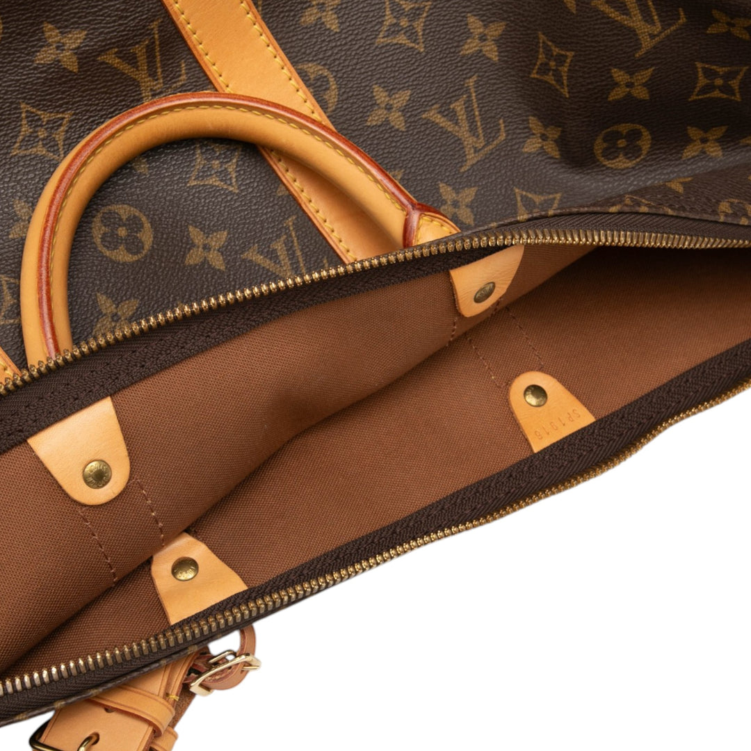 Louis Vuitton Keepall 50 Monogram Marron – vue 6 – GABY PARIS