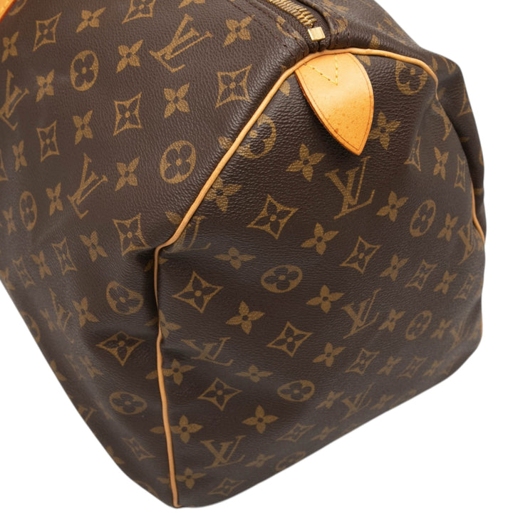 Louis Vuitton Keepall 50 Monogram Marron – vue 7 – GABY PARIS