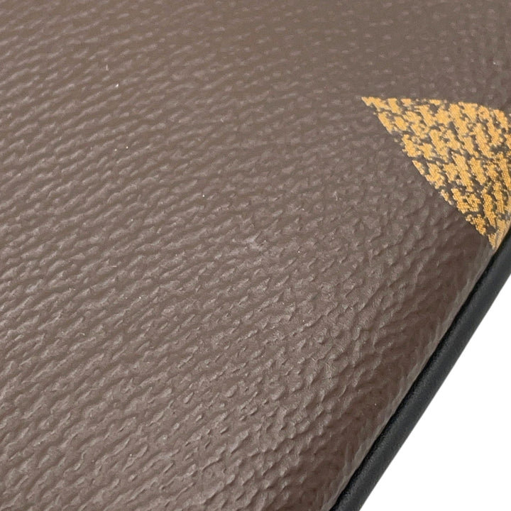 Giant Trio Pochette Set Monogram Reverse Marron