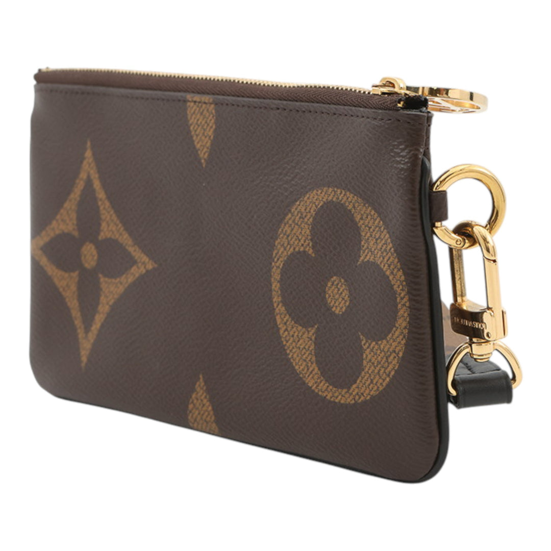 Giant Trio Pochette Set Monogram Reverse Marron