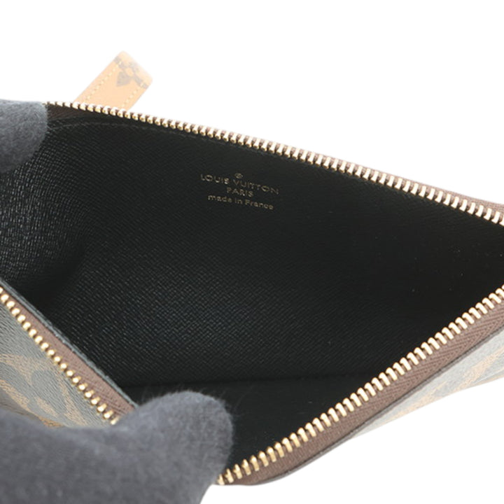 Giant Trio Pochette Set Monogram Reverse Marron