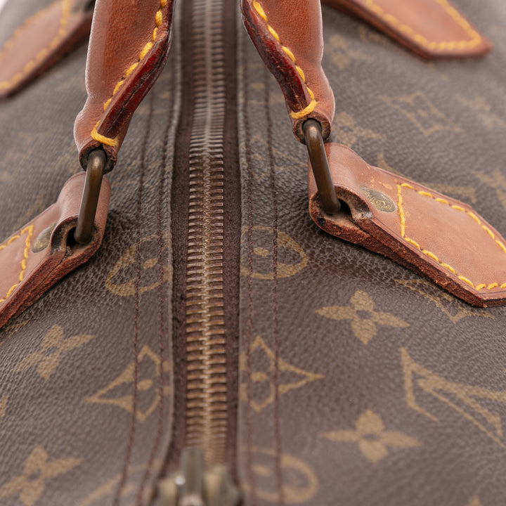 Louis Vuitton Monogram Speedy 35 Marron – GABY PARIS Authentique