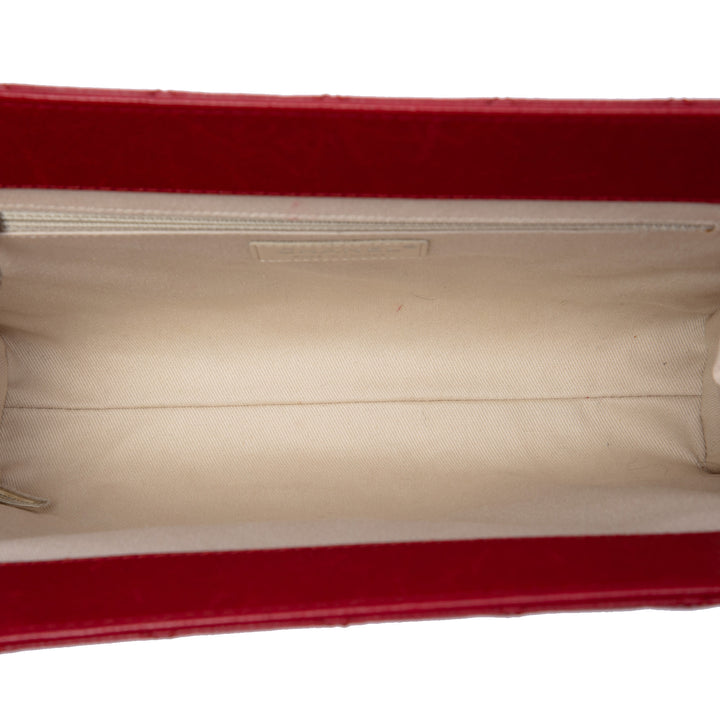 Chanel CC Matelassé Caviar Frame Pochette