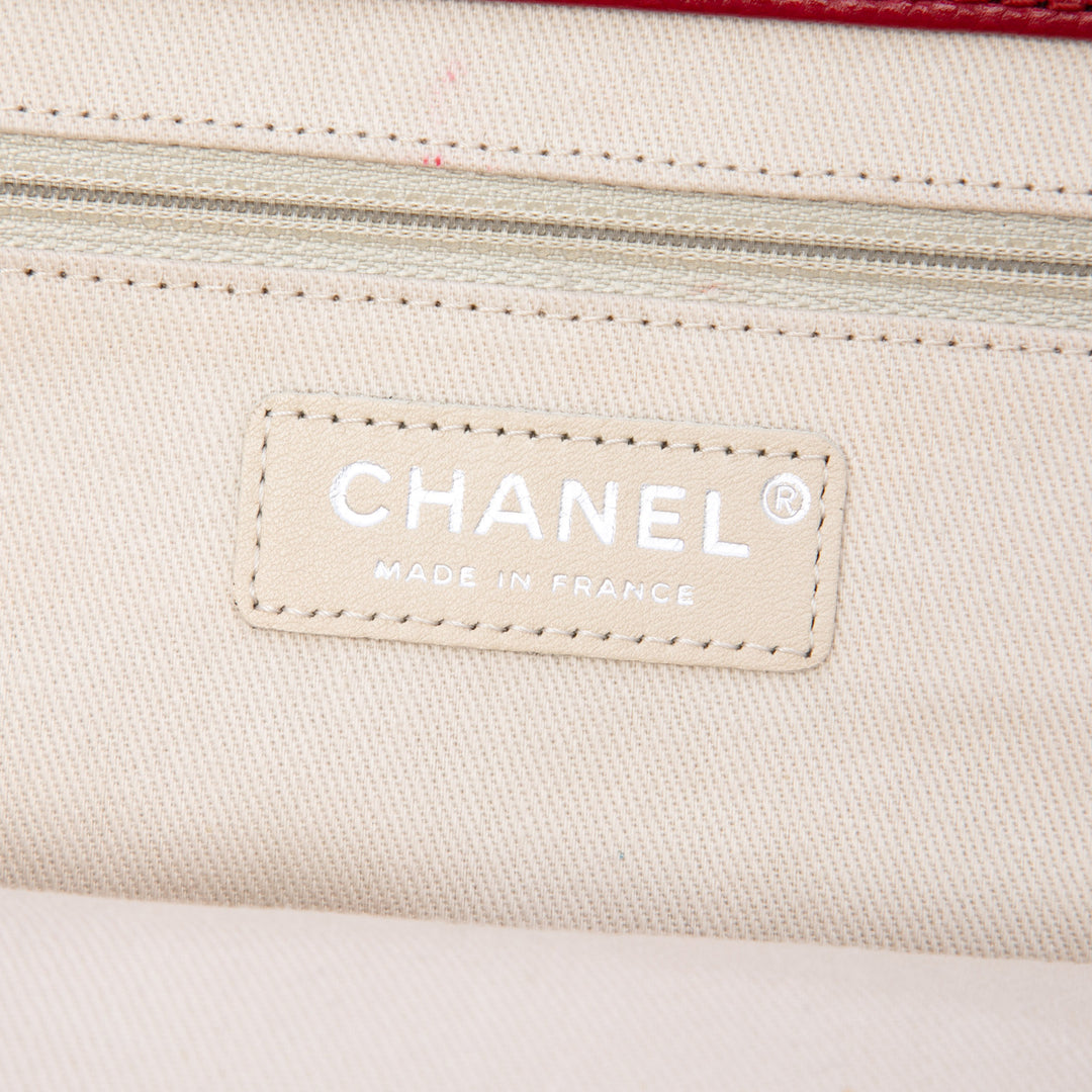 Chanel CC Matelassé Caviar Frame Pochette
