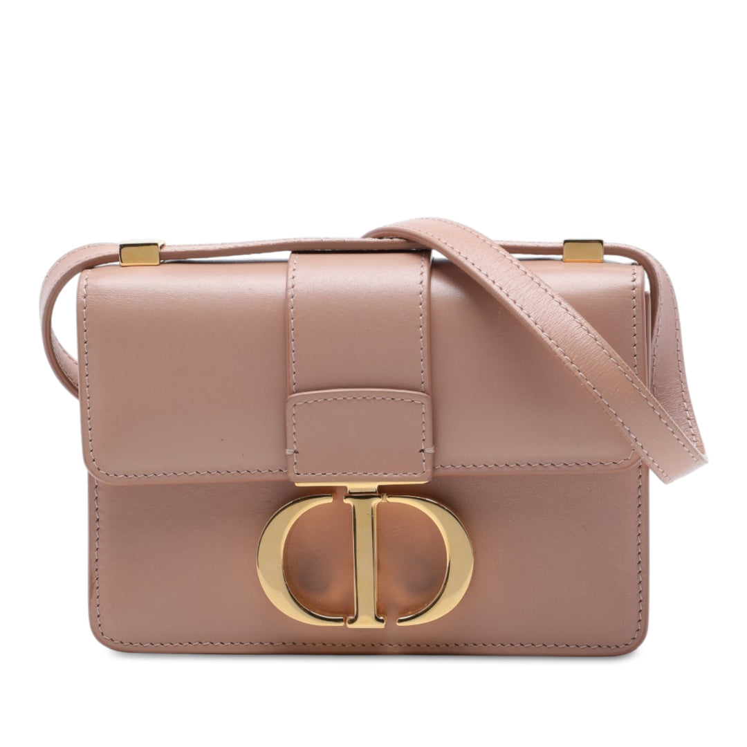 Dior 30 Montaigne à rabat Marron – vue principale – GABY PARIS