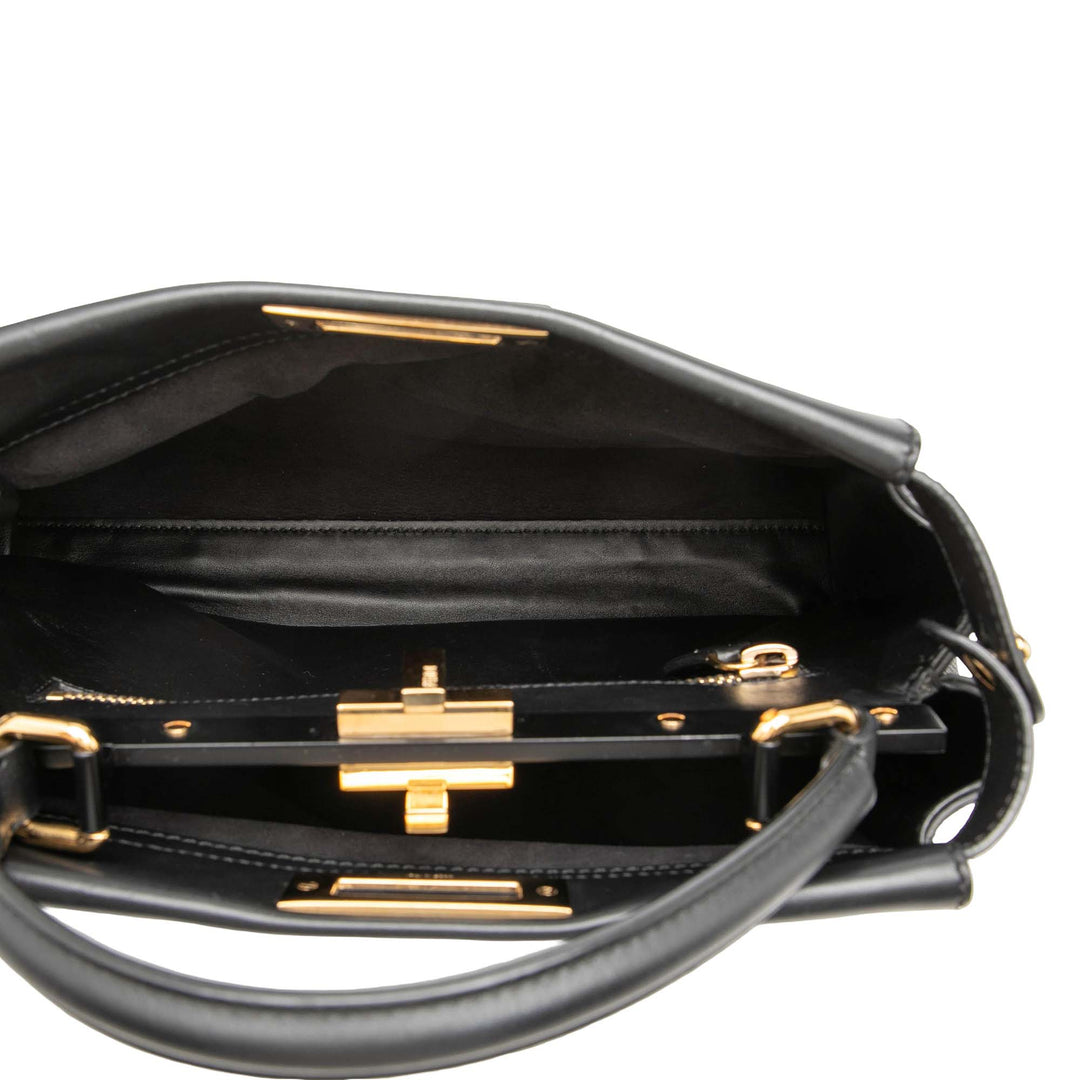 Fendi Medium Cuir Selleria Peekaboo Iconic Sac