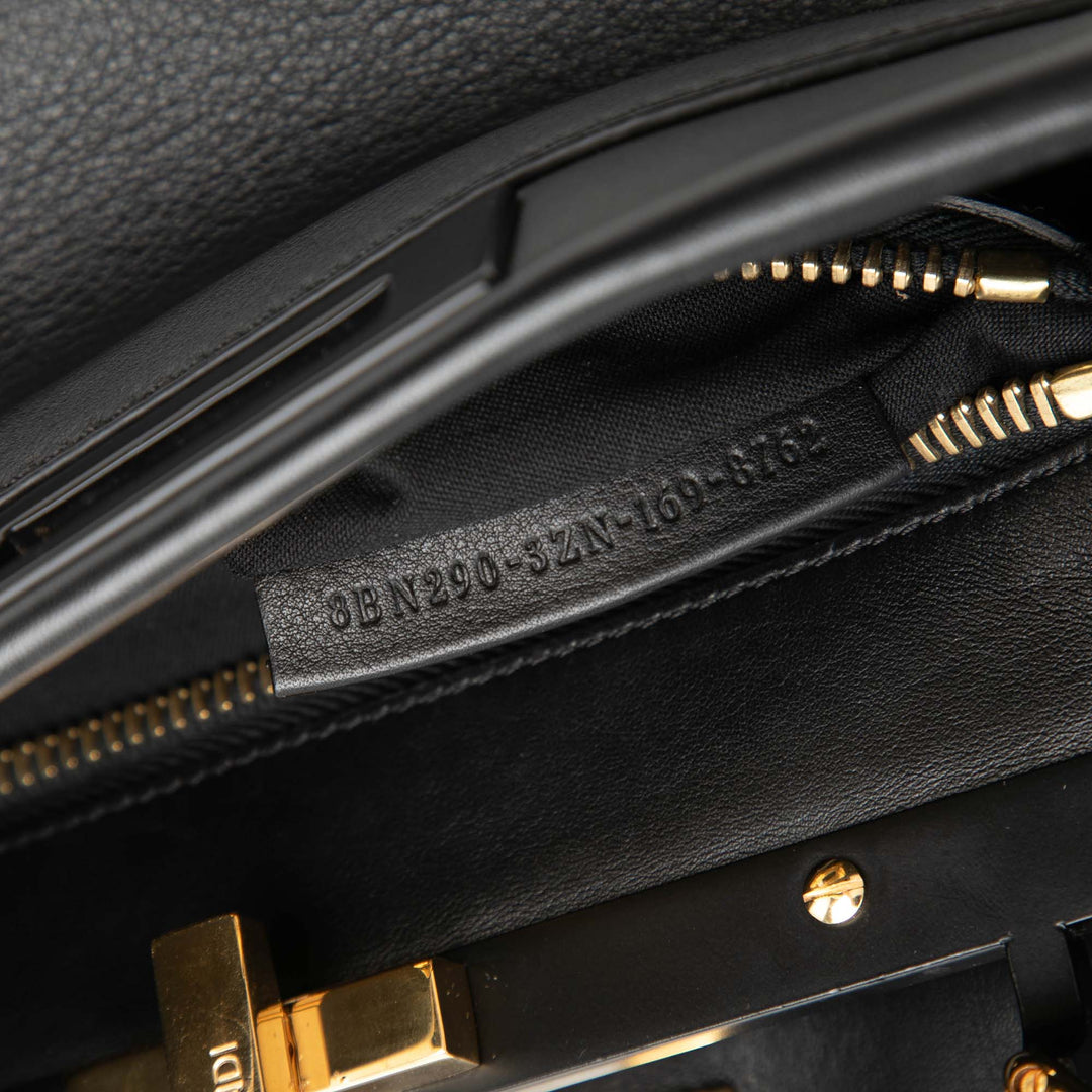 Fendi Medium Cuir Selleria Peekaboo Iconic Sac