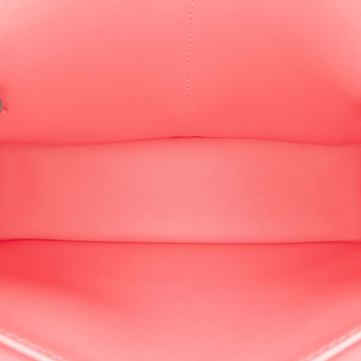 Hermès Sac à main Halzan 22 Swift Mini Rose – vue 4 – GABY PARIS