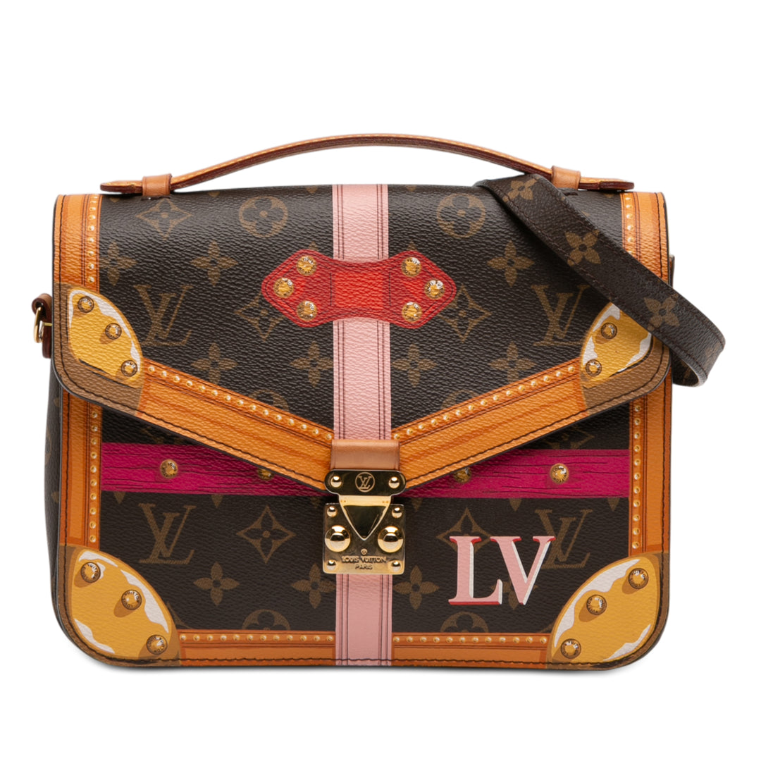 Louis Vuitton Summer Trunks Pochette Métis Monogram Marron – vue principale – GABY PARIS