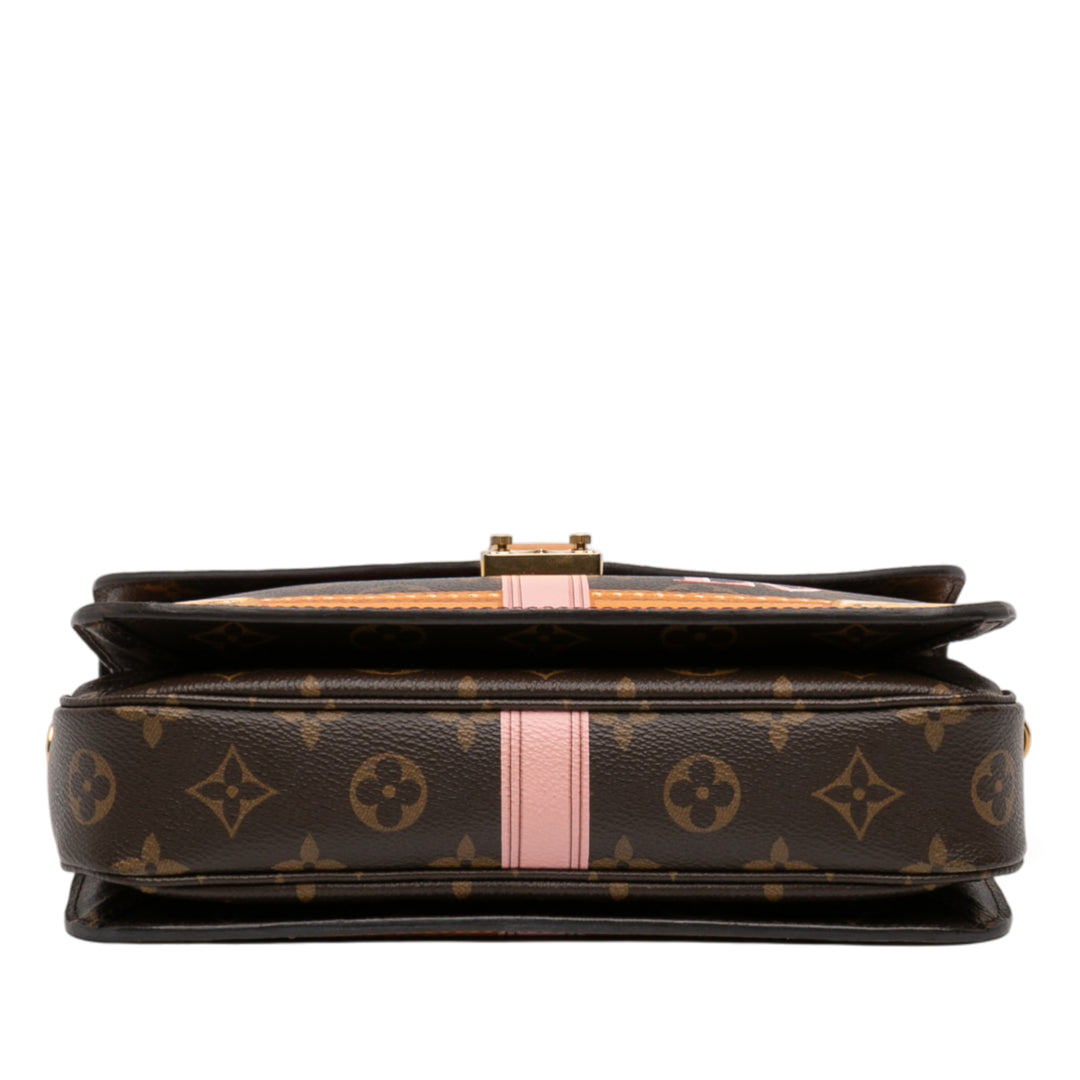 Louis Vuitton Summer Trunks Pochette Métis Monogram Marron – vue 3 – GABY PARIS