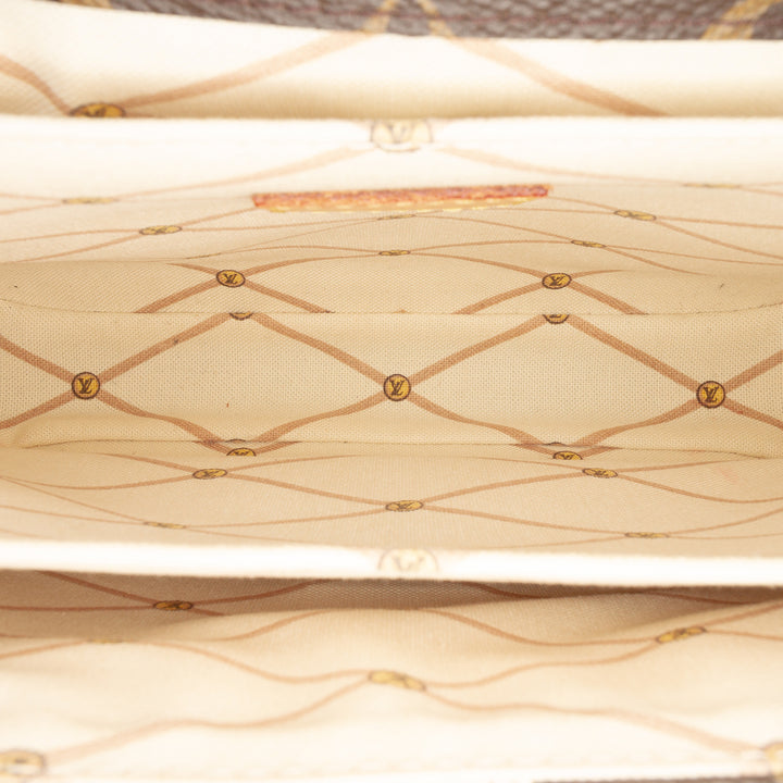 Louis Vuitton Summer Trunks Pochette Métis Monogram Marron – vue 4 – GABY PARIS