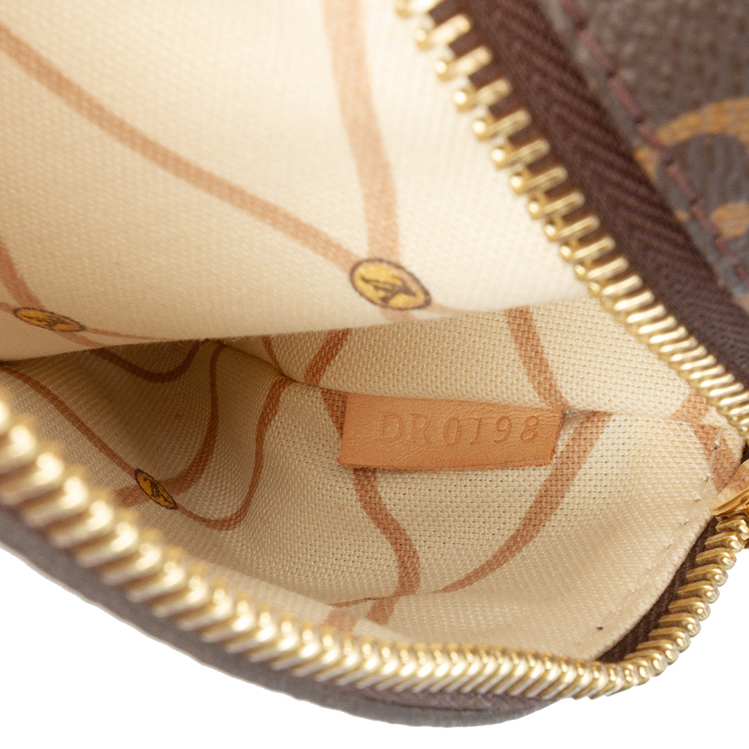 Louis Vuitton Summer Trunks Pochette Métis Monogram Marron – vue 6 – GABY PARIS