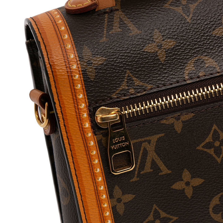 Louis Vuitton Summer Trunks Pochette Métis Monogram Marron – vue 7 – GABY PARIS