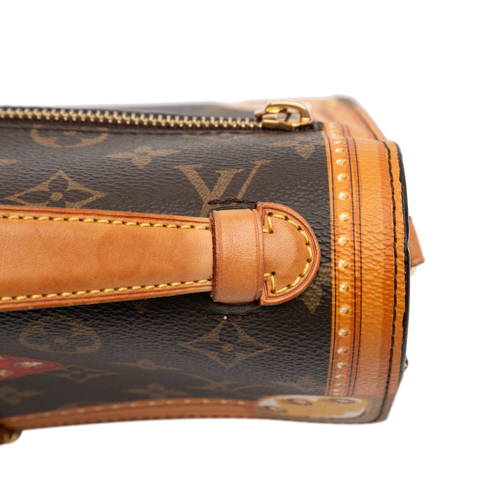 Louis Vuitton Summer Trunks Pochette Métis Monogram Marron – vue 9 – GABY PARIS