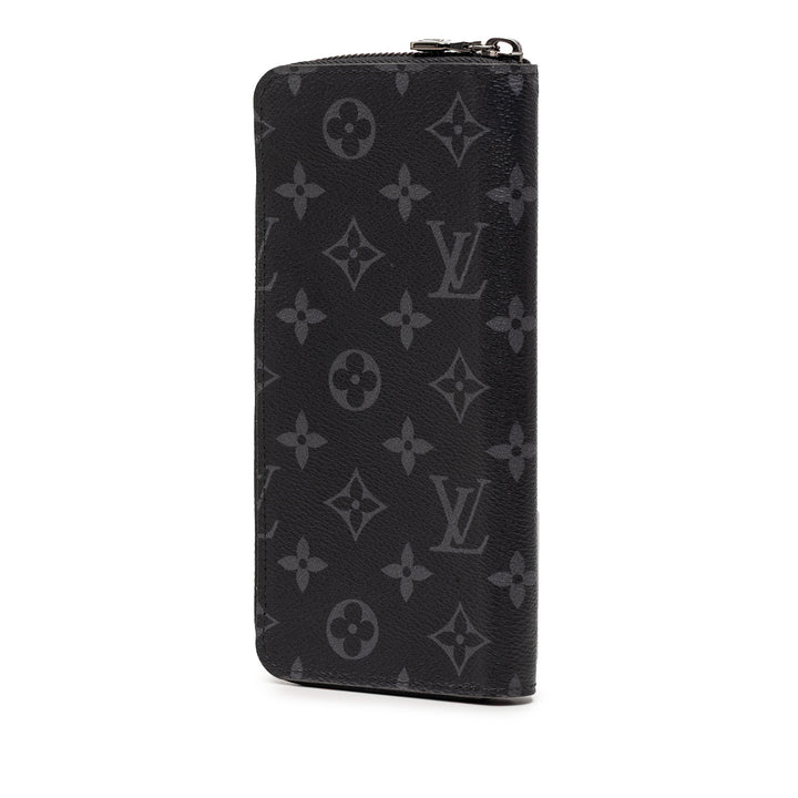 Louis Vuitton Monogram Eclipse Vertical Zippy Portefeuille