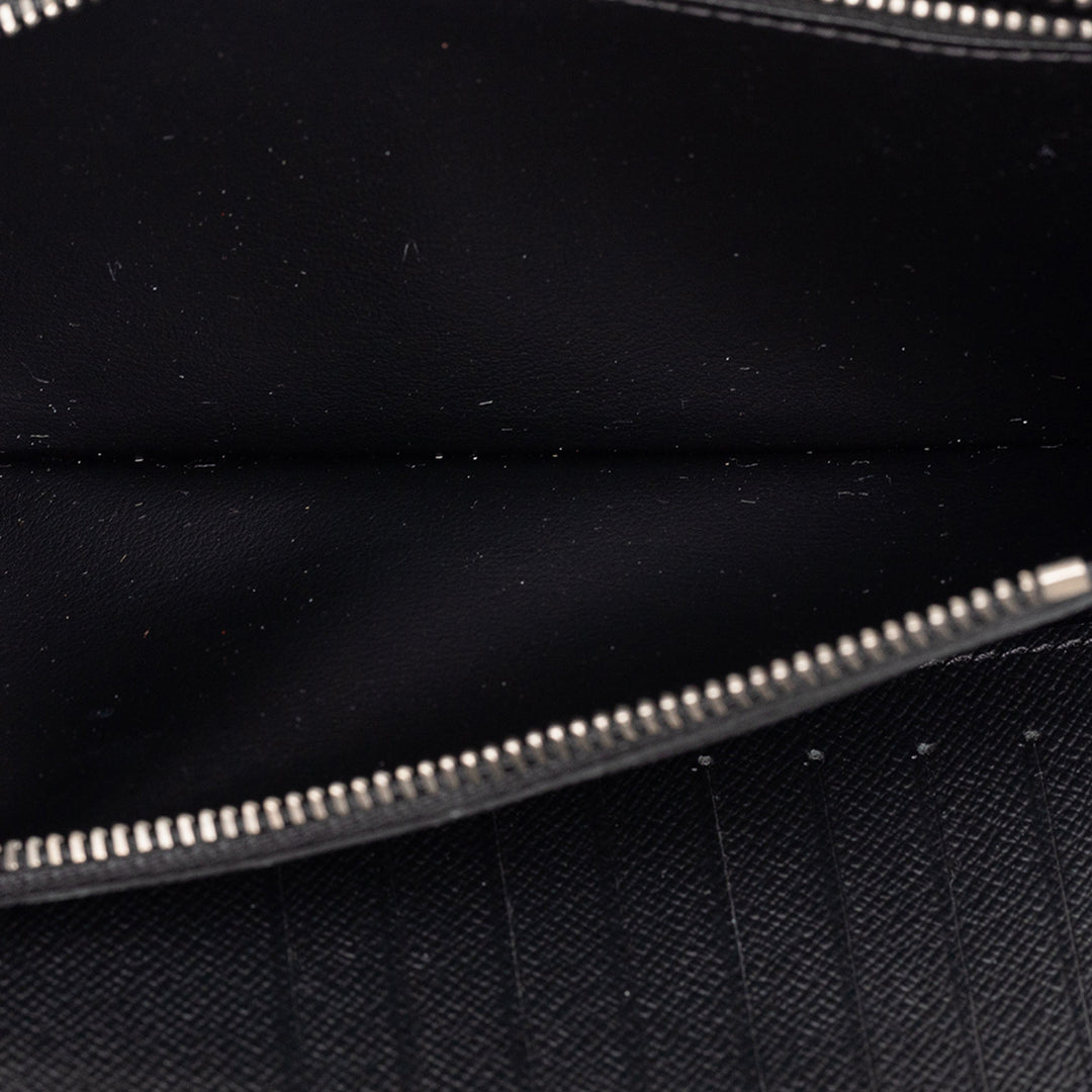 Louis Vuitton Monogram Eclipse Vertical Zippy Portefeuille