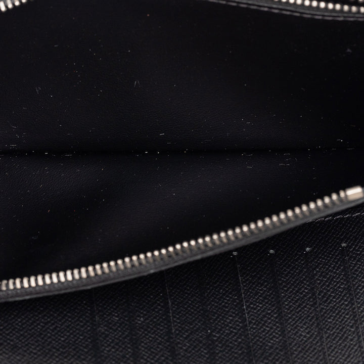 Louis Vuitton Monogram Eclipse Vertical Zippy Portefeuille