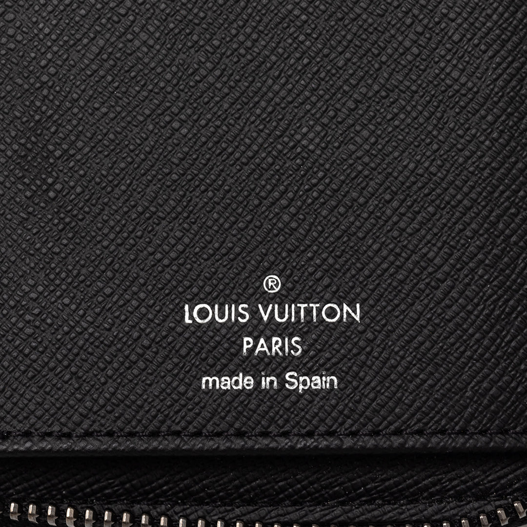 Louis Vuitton Monogram Eclipse Vertical Zippy Portefeuille