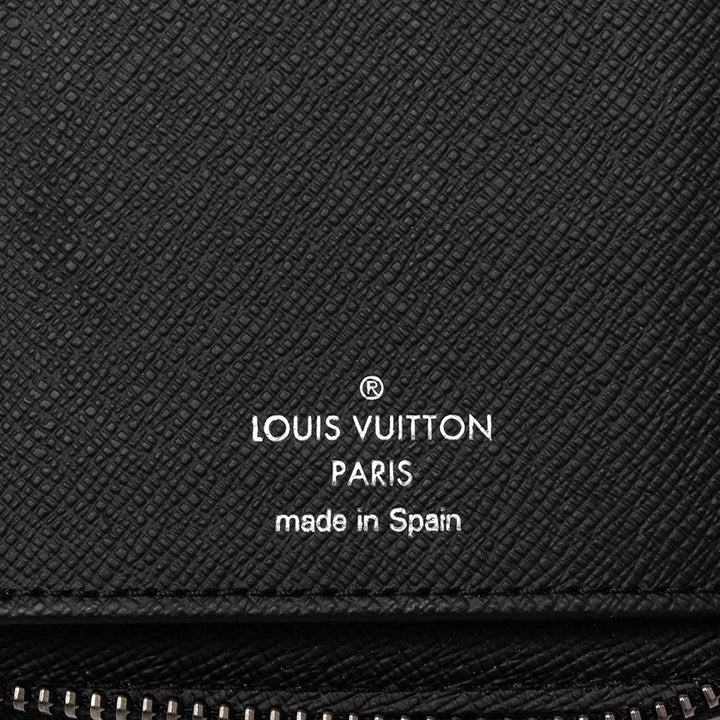 Louis Vuitton Monogram Eclipse Vertical Zippy Portefeuille