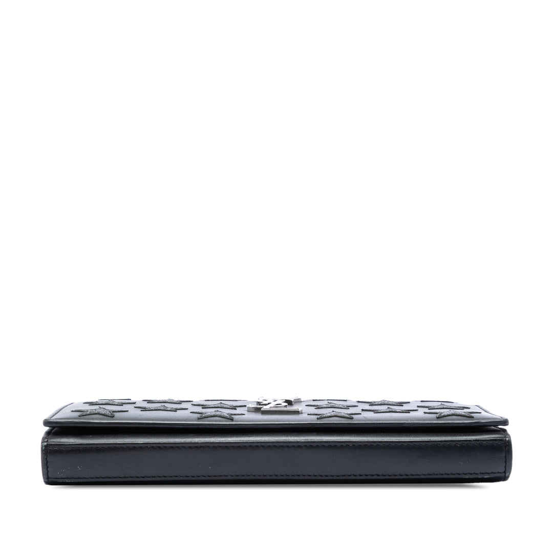 Saint Laurent Cuir de veau Monogram Star Kate Wallet on Chain