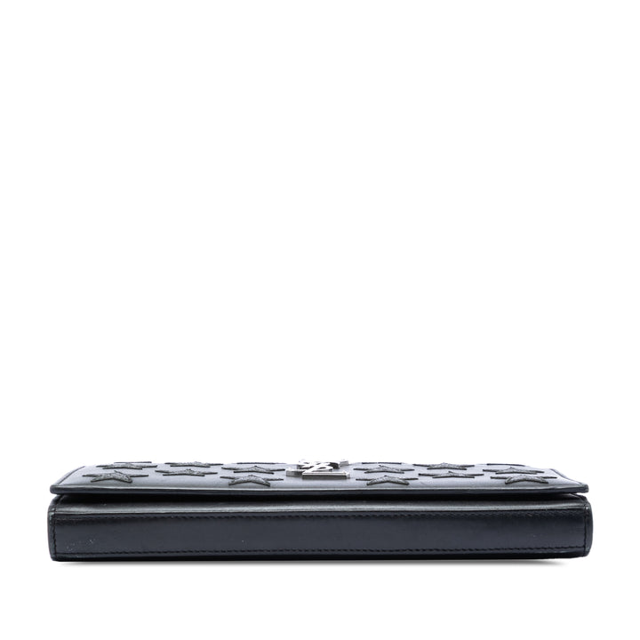 Saint Laurent Cuir de veau Monogram Star Kate Wallet on Chain