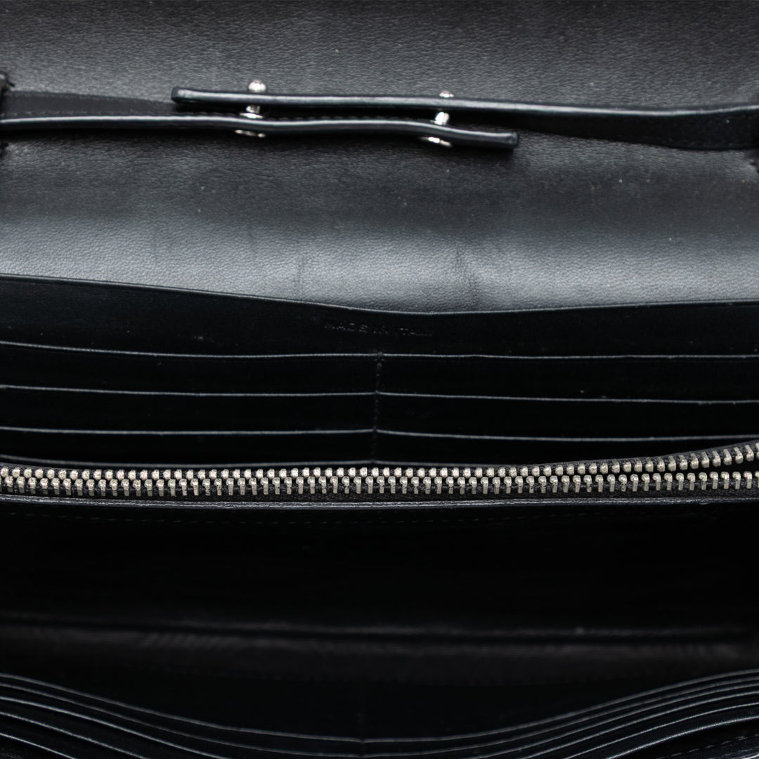 Saint Laurent Cuir de veau Monogram Star Kate Wallet on Chain