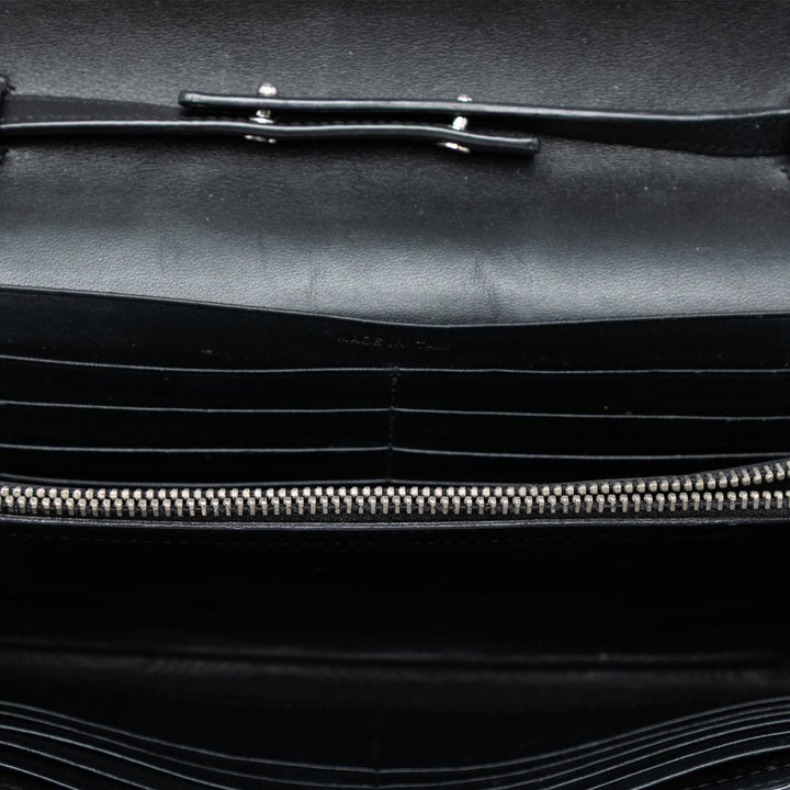 Saint Laurent Cuir de veau Monogram Star Kate Wallet on Chain