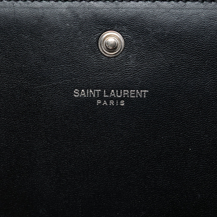 Saint Laurent Cuir de veau Monogram Star Kate Wallet on Chain