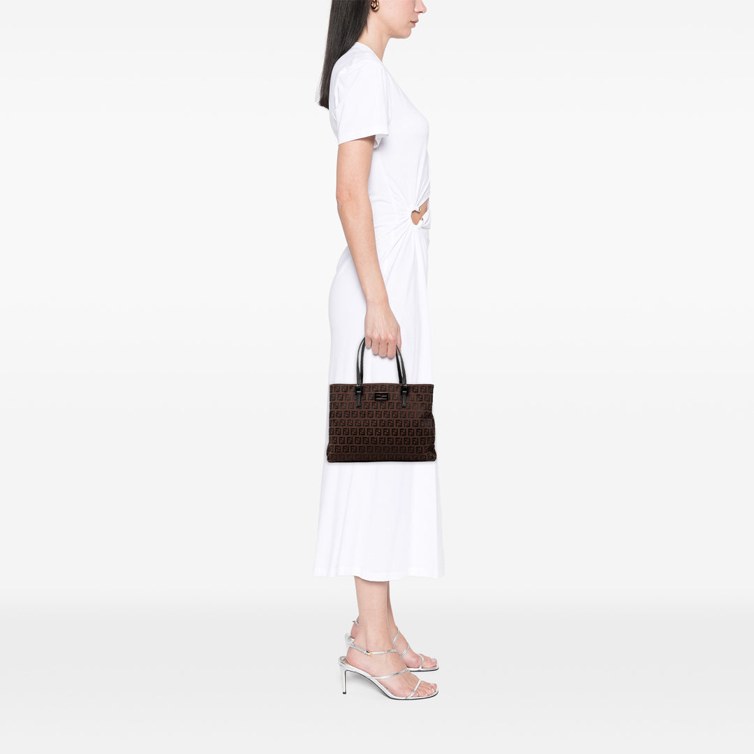 Fendi Zucchino Toile Cabas