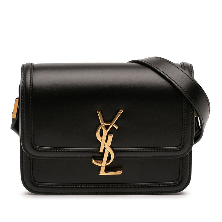 Saint Laurent Small Cuir de veau Solferino Sac In Boîte