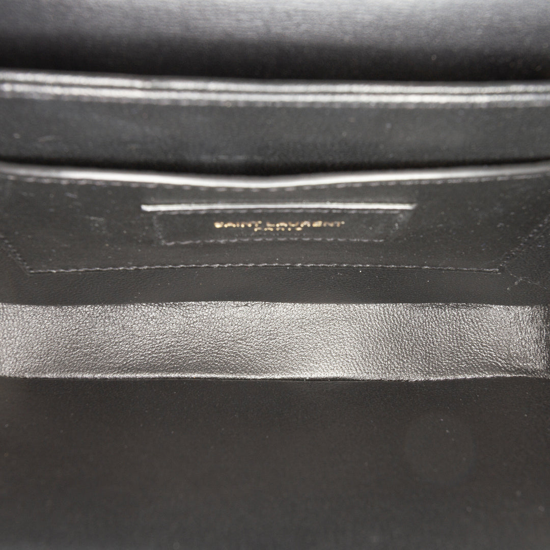 Saint Laurent Small Cuir de veau Solferino Sac In Boîte