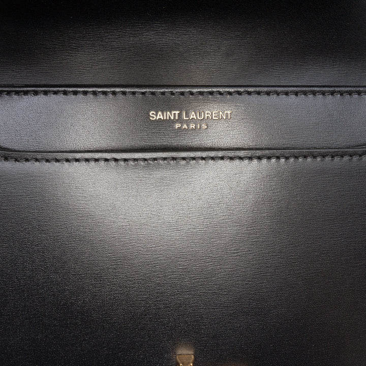 Saint Laurent Small Cuir de veau Solferino Sac In Boîte
