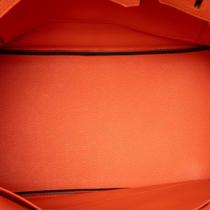 Hermès Birkin Retourne 35 Clémence Orange