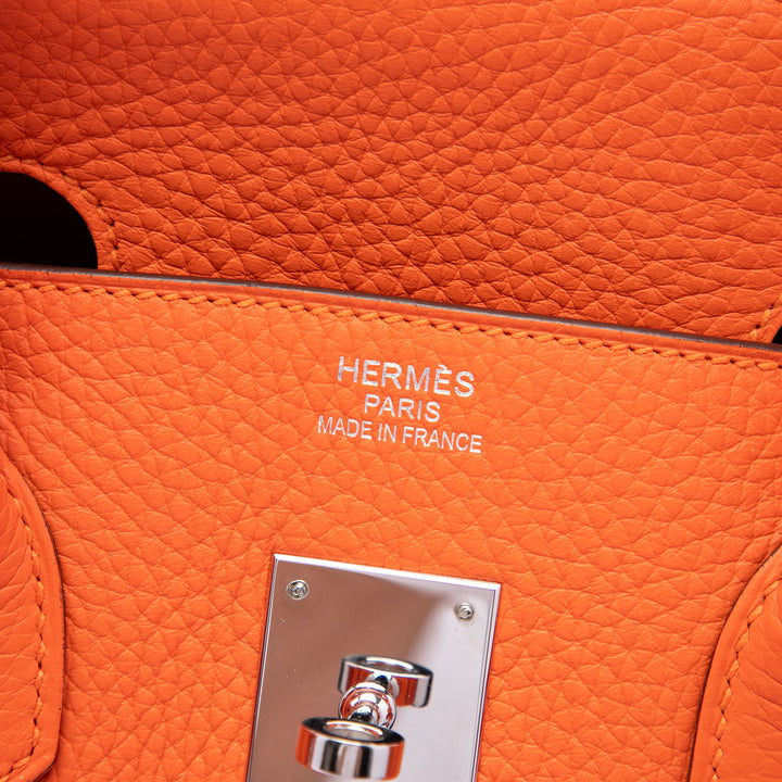 Hermès Birkin Retourne 35 Clémence Orange