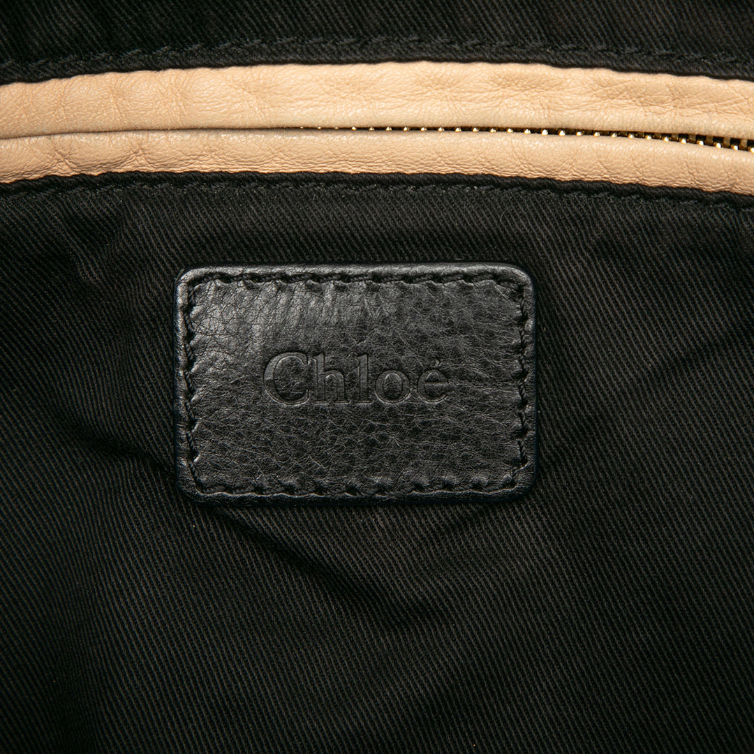 Chloé Large Pebbled Cuir Paraty Sac