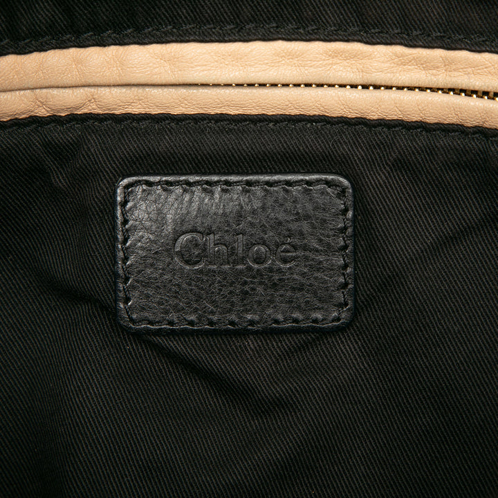 Chloé Large Pebbled Cuir Paraty Sac