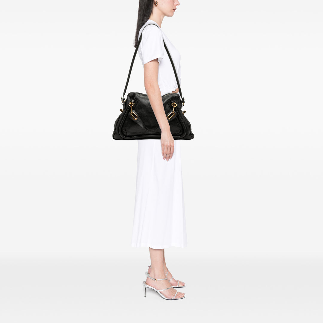 Chloé Large Pebbled Cuir Paraty Sac