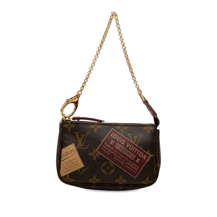 Trunks et Bags Pochette Accessoires Mini Monogram Marron