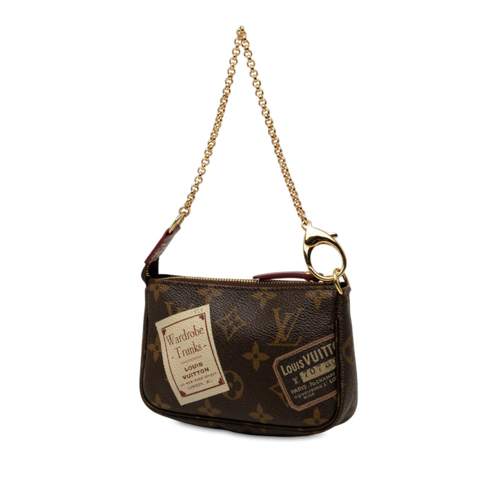 Trunks et Bags Pochette Accessoires Mini Monogram Marron