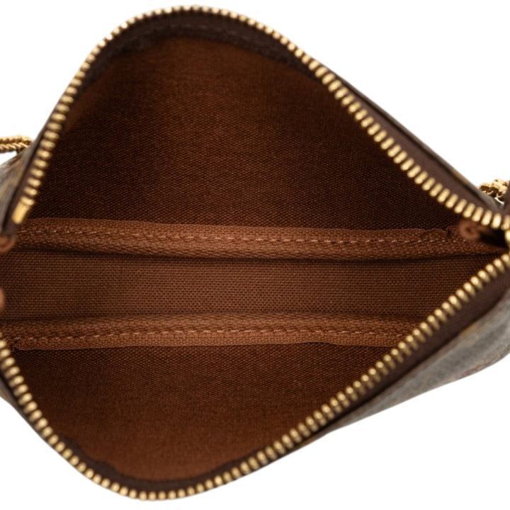 Trunks et Bags Pochette Accessoires Mini Monogram Marron