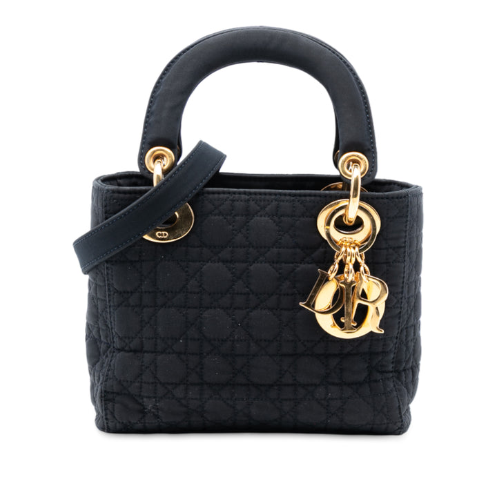 Dior Mini Nylon Cannage Lady Dior