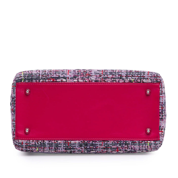 Medium Tweed Lady Dior Pink - Gaby Paris