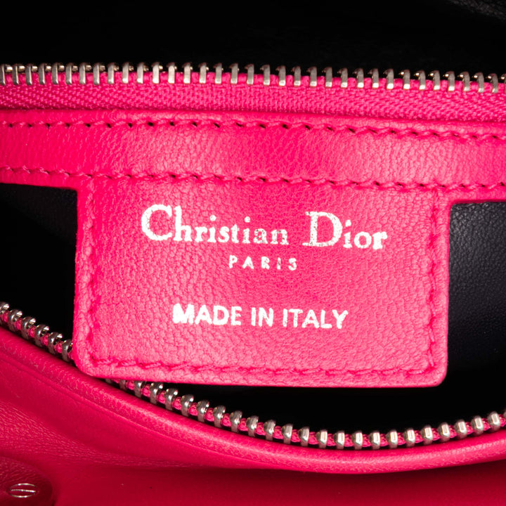 Medium Tweed Lady Dior Pink - Gaby Paris