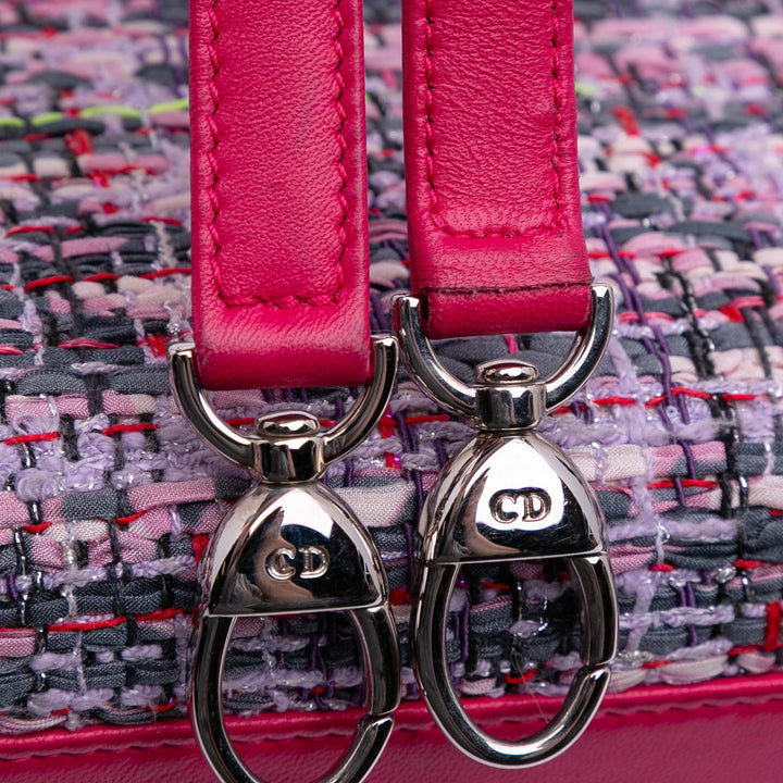 Medium Tweed Lady Dior Pink - Gaby Paris