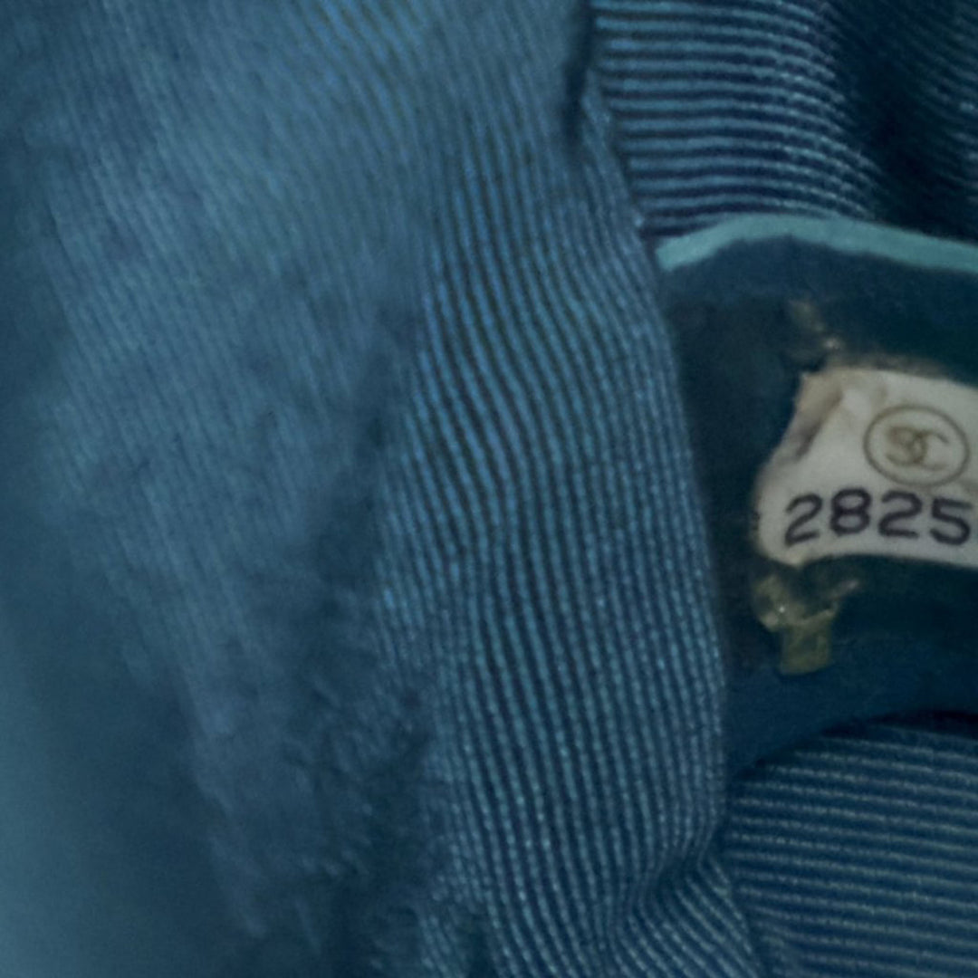 Chanel Mini Matelassé Cuir de veau Underline à rabat