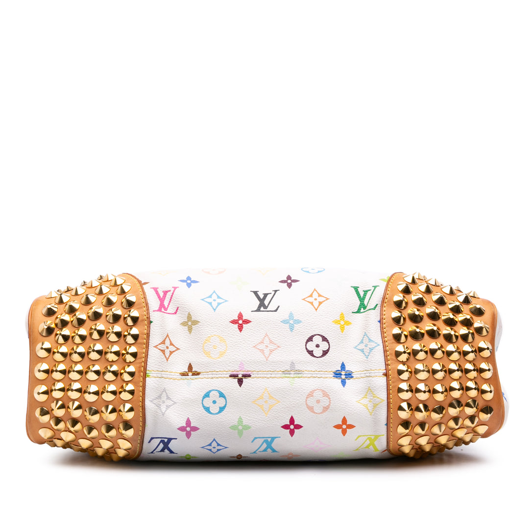 Louis Vuitton Monogram Multicolore Chrissie MM Blanc