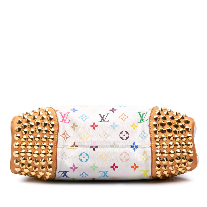Louis Vuitton Monogram Multicolore Chrissie MM Blanc